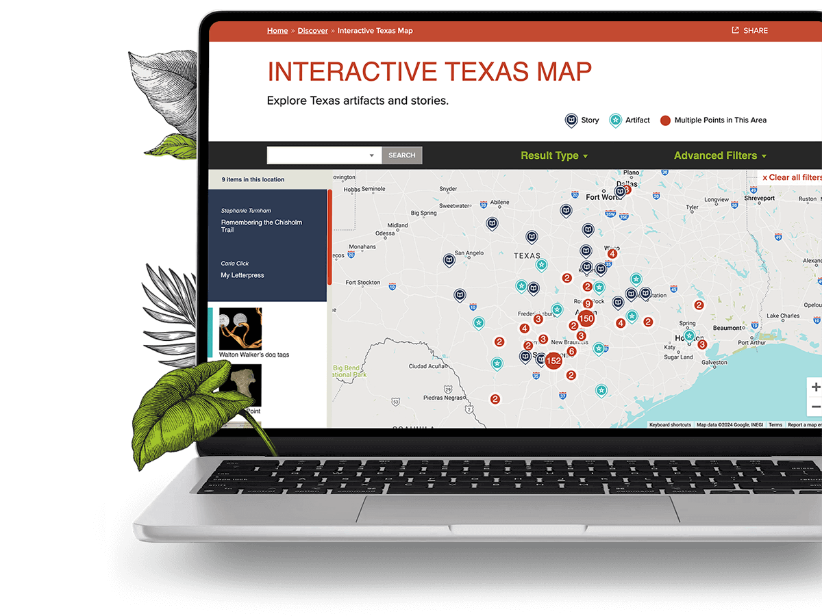 The Interactive Texas Map